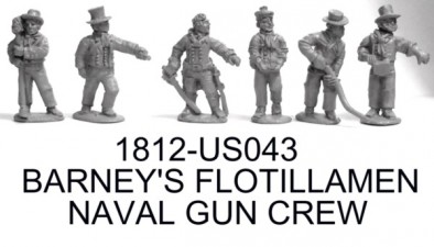 Barney's Flotillamen Naval Gun Crew