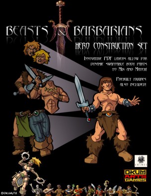 Beasts & Barbarians Construction Set