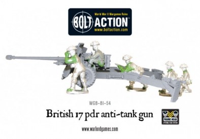 Bolt action - 17 pdr Anti Tank Gun