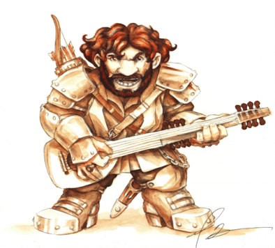 Dwarven Bard