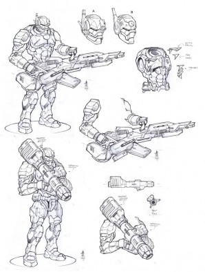 Enforcers with Heavy Weapon Concepts
