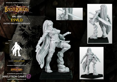 Esyld Sword-Melusine Miniature