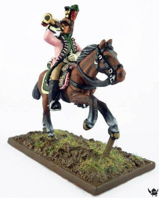 French Dragoon with Bugle