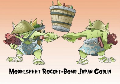 Greebo - Nippo Goblin with Rocket Bomb