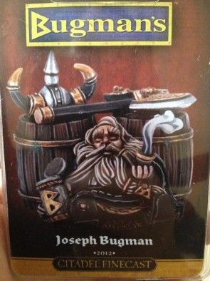 Joseph Bugman - Bugman's Bar Exclusive Miniatures