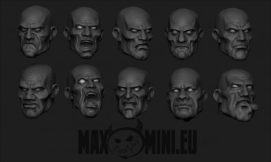 MaxMini - generic heads