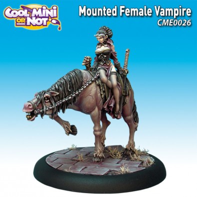 Mounted Female Vampire