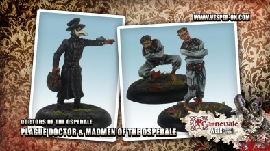 Doctors of The Ospedale - Plague Doctor & Madmen of the Ospedale