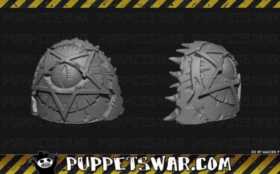 Puppets War - Evil Shoulder Pad 5