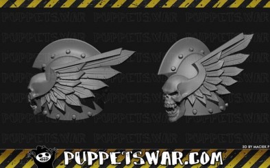 Puppets War - Evil Shoulder Pad 6