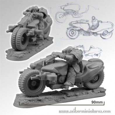 Scibor Sci-Fi Motorbike