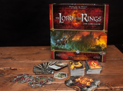 The Lord of the Rings - The Card Game Components