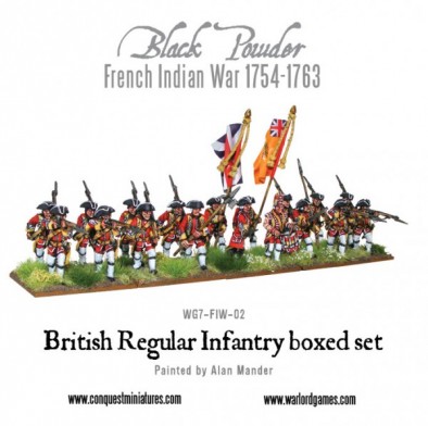 Black Powder - British Regular Infantry Boxed Set