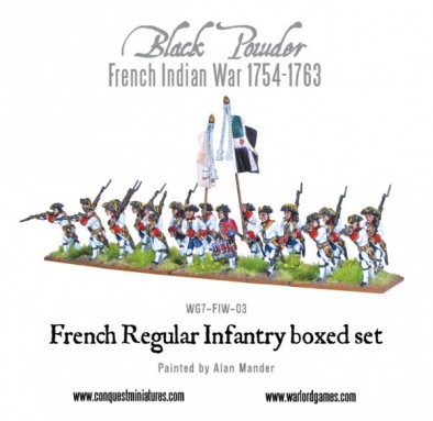 Black Powder - French Regular Infantry Boxed Set