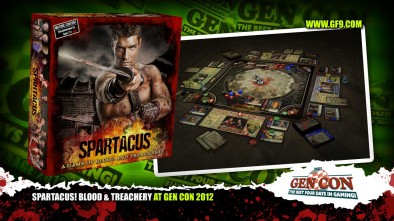 Spartacus! Blood & Treachery at Gen Con 2012