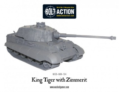 Bolt Action - King Tiger with Zimmerit