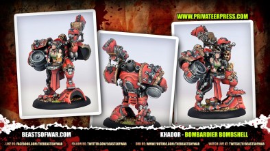 Khador - Bombardier Bombshell