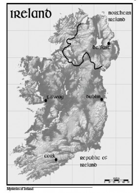 Call of Cthulhu Mysteries of Ireland Map