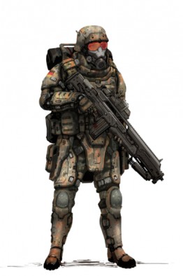 Defiance Games - German Trooper Concept