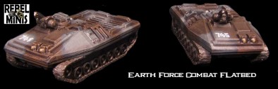 Earth Force Combat Flatbed