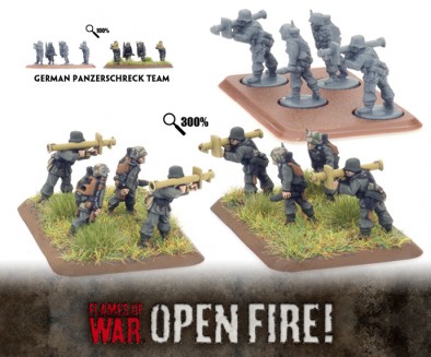 Flames of War - German Panzerschreck Team