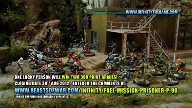 Infinity Mission PRISONER P 09 Armies