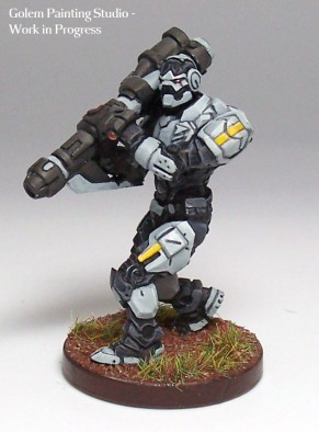 Golem Painting Studio - Painted Enforcer