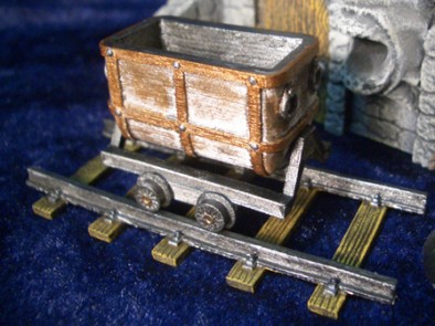 Mine Trolley Painted