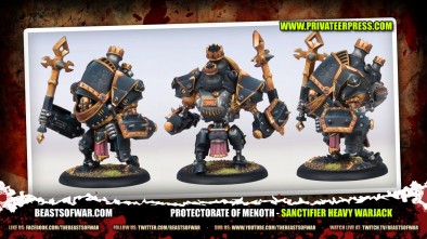 protectorate of menoth - Sanctifier Heavy Warjack