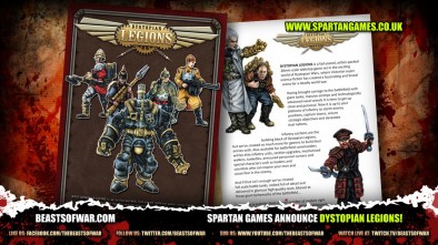 Spartan Games Announce Dystopian Legions!