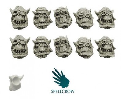 Spellcrow - Orc Storm Flyer Heads