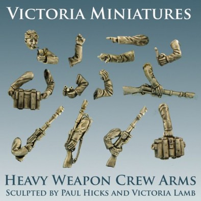 Victoria Miniatures - Heavy Weapon Crew Bitz