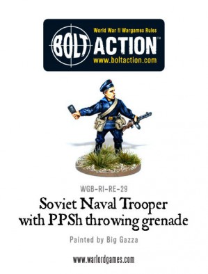 Warlord - Soviet Naval Brigade with Grenade