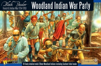 Woodland Indian War Party (Box Art)