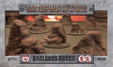 Badlands Rocks