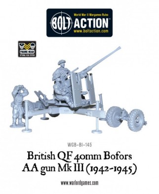 Bolt Action - British 40mm Bofors