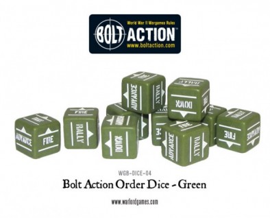 Bolt Action Order Dice