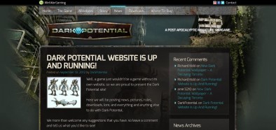 Dark Potential Website
