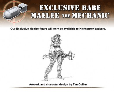 Exclusive Maelee Kickstarter Figure