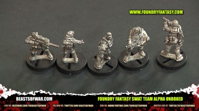 Foundry Fantasy Swat Team Alpha Unboxed