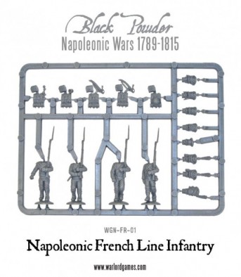 French Line Infantry Sprue