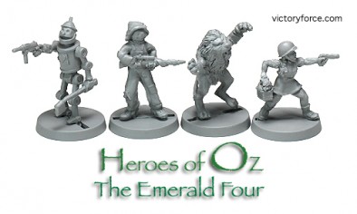 Heroes of Oz - The Emerald Four