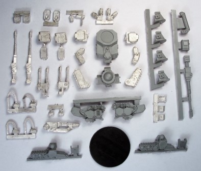 Hussar Walker Resin and Metal Parts