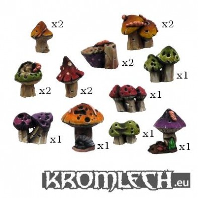 Kromlech Mushroom Set