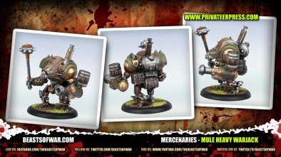 Mercenaries - Mule Heavy Warjack