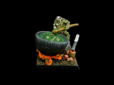 Painted Goblin Cannibal Cook