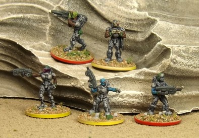 Pangalactic Legion Command and Heavy Weapons Pack