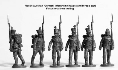 Plastic Austrian 'German' Infantry in Shakos