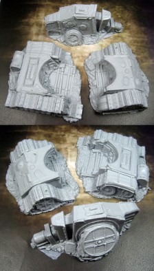 Secret Weapon Miniatures - Destroyed Tank