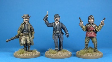 Tsuba Miniatures - Manchurian Bandits front